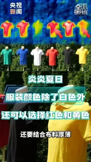 福州夏日穿衣有讲究:红色竟比白色更防晒降温?(图2) 福州夏日穿衣有讲究:红色竟比白色更防晒降温?(图2)