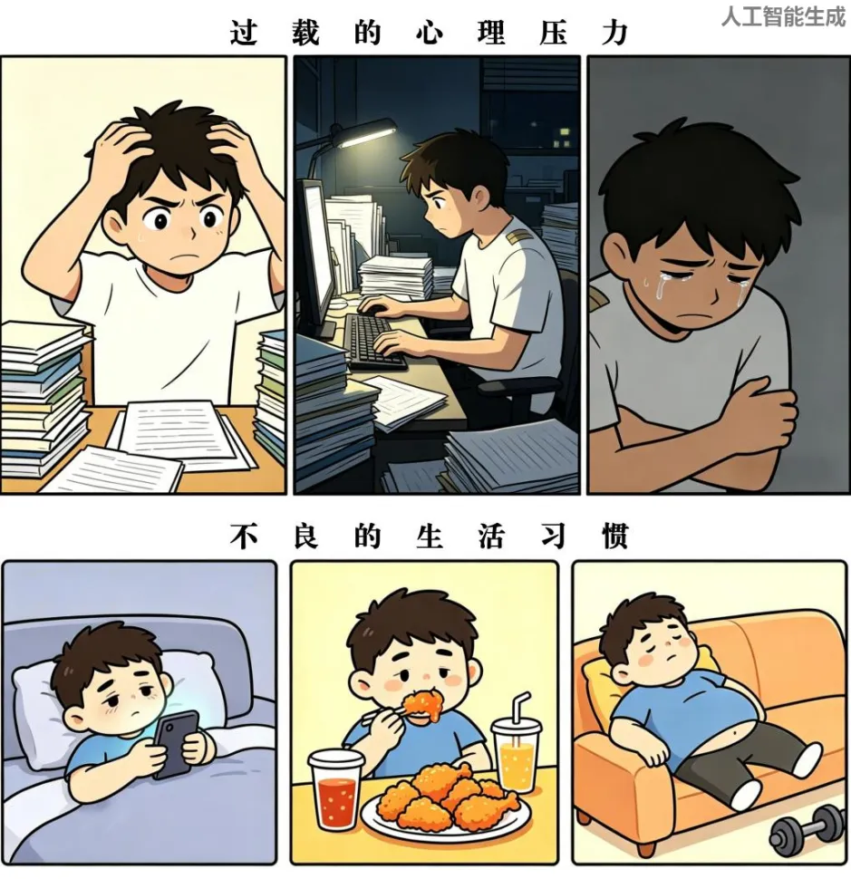 福州职场人警惕:熬夜后易怒走神?这不是脾气差,是身体在拉响亚健康警报(图3) 福州职场人警惕:熬夜后易怒走神?这不是脾气差,是身体在拉响亚健康警报(图3)
