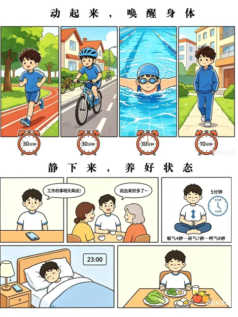 福州职场人警惕:熬夜后易怒走神?这不是脾气差,是身体在拉响亚健康警报(图4) 福州职场人警惕:熬夜后易怒走神?这不是脾气差,是身体在拉响亚健康警报(图4)