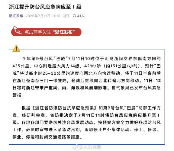 省防指提升防台风应急响应,各地各部门强化防范措施(图1) 省防指提升防台风应急响应,各地各部门强化防范措施(图1)