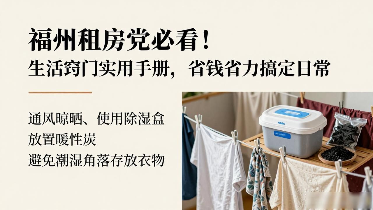 福州租房党必看!生活窍门实用手册,省钱省力搞定日常(图1) 福州租房党必看!生活窍门实用手册,省钱省力搞定日常(图1)