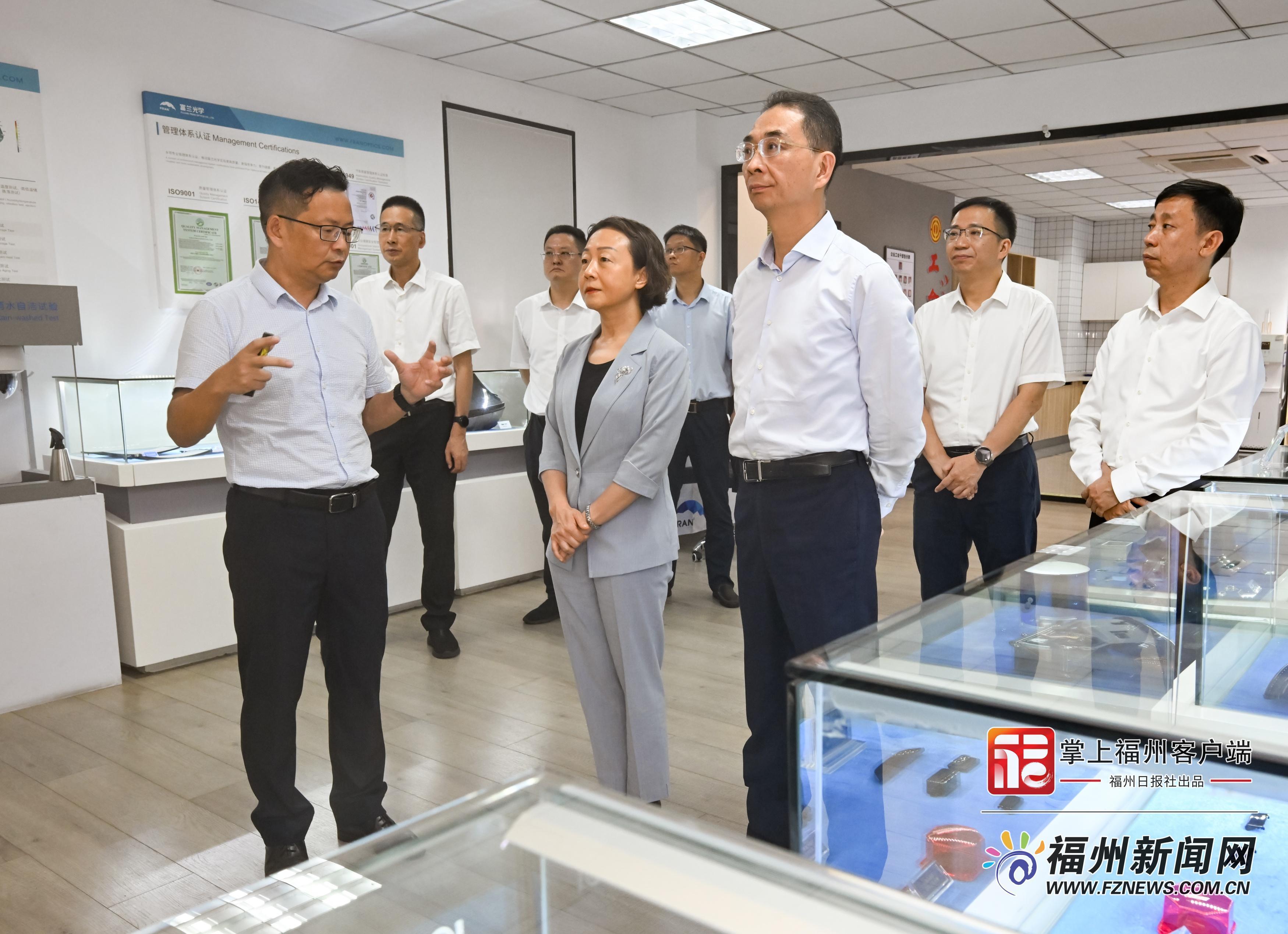 福州如何发展新质生产力？市委书记调研创新驱动(图2)