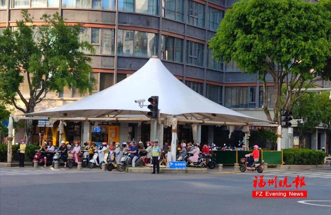 2026年福州鼓楼、仓山部分路口将安装巨型遮阳棚，工期至8月31日(图5)