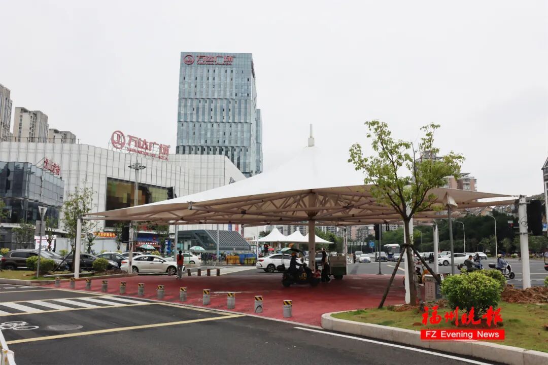 2026年福州鼓楼、仓山部分路口将安装巨型遮阳棚，工期至8月31日(图6)