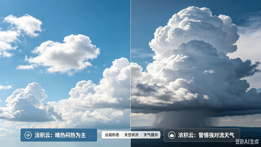 夏日棉花糖云朵藏汛期信号,华北对流云如何形成?(图1) 夏日棉花糖云朵藏汛期信号,华北对流云如何形成?(图1)