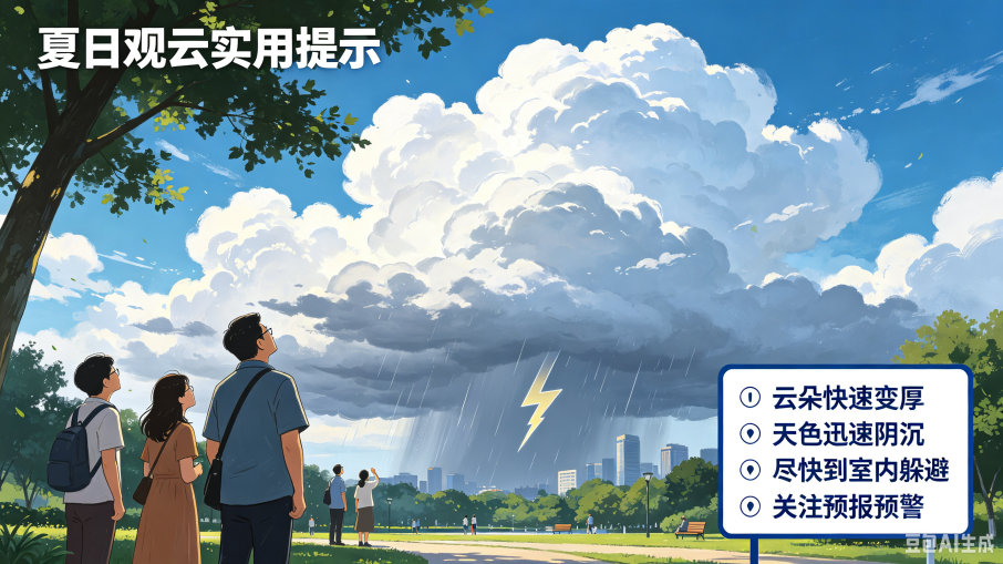 夏日棉花糖云朵藏汛期信号,华北对流云如何形成?(图2) 夏日棉花糖云朵藏汛期信号,华北对流云如何形成?(图2)