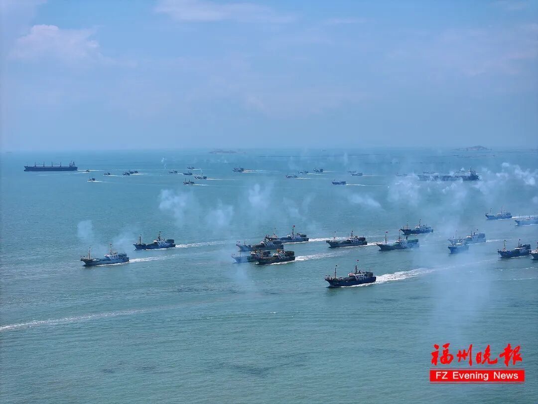 福州开渔盛况启幕连江渔业丰收节 世界渔都海鲜节鲜货即将上桌(图7) 福州开渔盛况启幕连江渔业丰收节 世界渔都海鲜节鲜货即将上桌(图7)