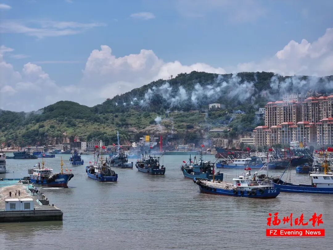 福州开渔盛况启幕连江渔业丰收节 世界渔都海鲜节鲜货即将上桌(图9) 福州开渔盛况启幕连江渔业丰收节 世界渔都海鲜节鲜货即将上桌(图9)