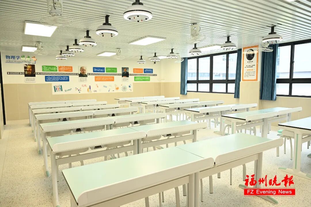福州十八中五里亭校区正式启用:2100个高中学位落地晋安(图8) 福州十八中五里亭校区正式启用:2100个高中学位落地晋安(图8)