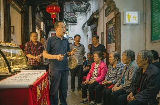 福州评话非遗传承现状(图1) 福州评话还能走多远?一场发生在台江、仓山与三坊七巷的非遗生存实录(图1)