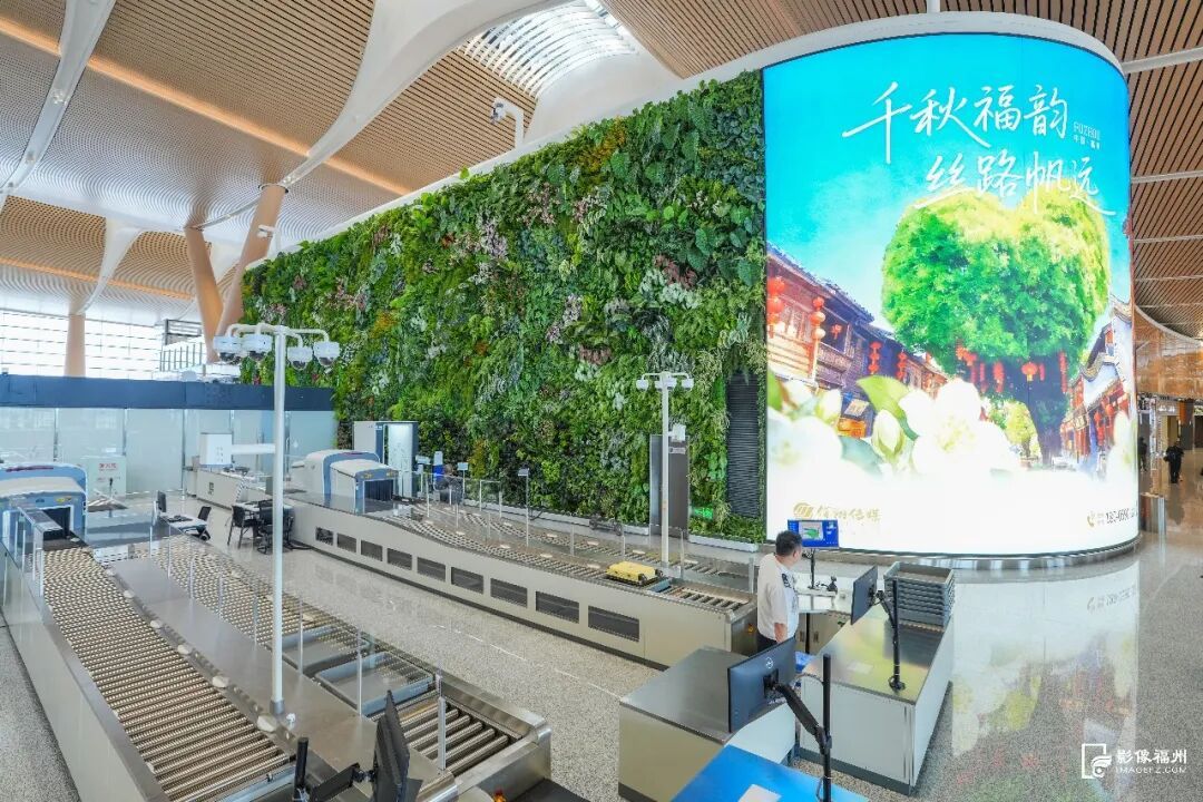 福州长乐机场T2航站楼9月16日投运,厦航等航班转场,新航站楼抢先看(图7) 福州长乐机场T2航站楼9月16日投运,厦航等航班转场,新航站楼抢先看(图7)