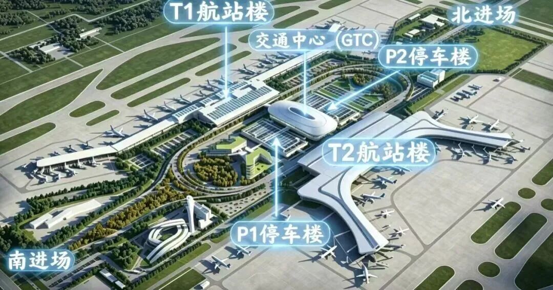 福州机场停车楼启用，15分钟内免费，接送机必看(图1)