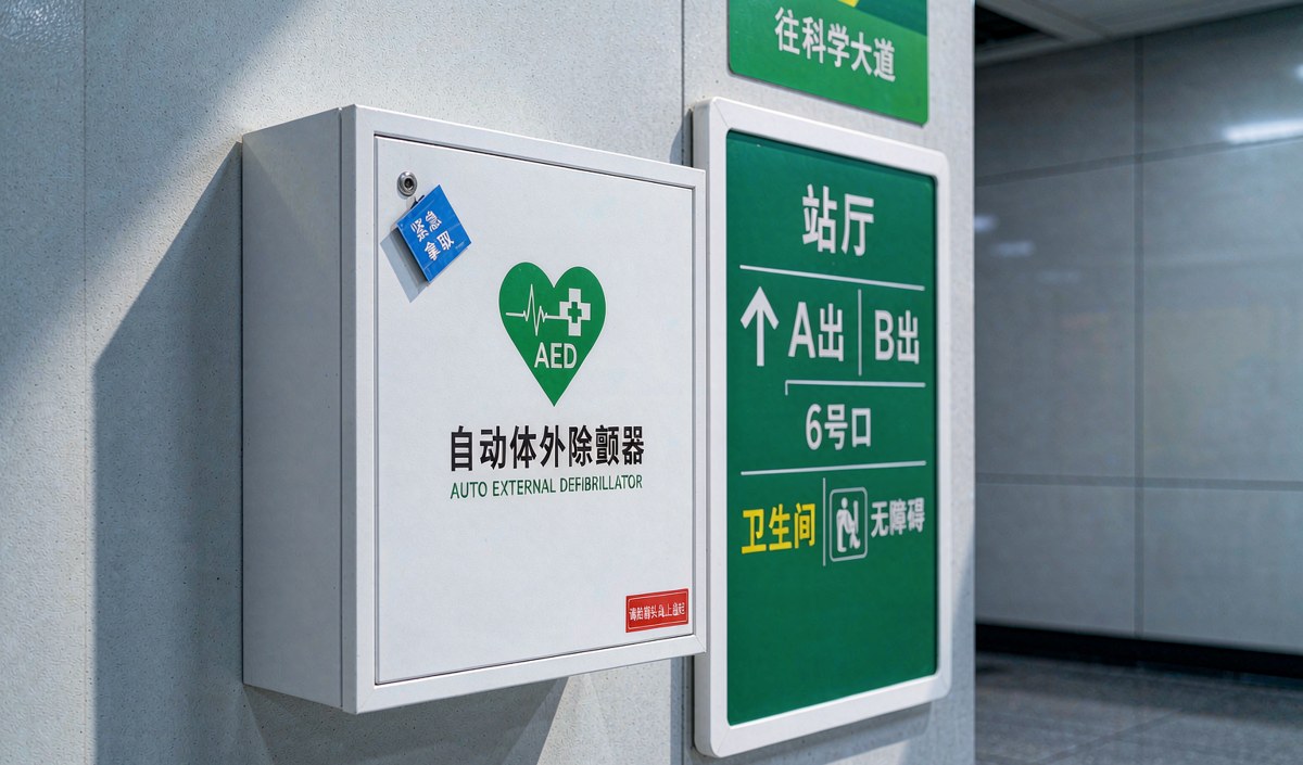 心脏骤停黄金4分钟,福州AED在哪里怎么查(图1) 心脏骤停黄金4分钟,福州AED在哪里怎么查(图1)