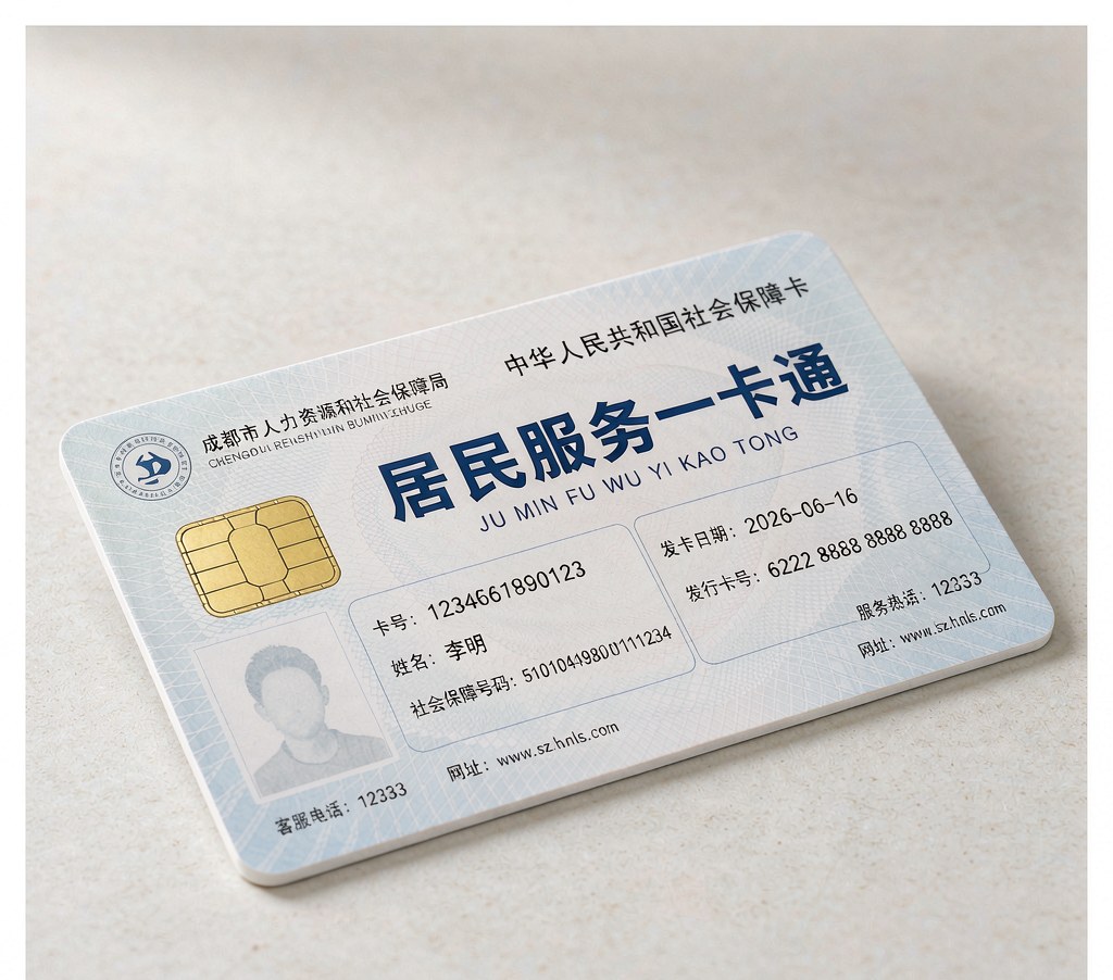 第三代社保卡在福州怎么换 材料时限与就近办对照(图2)