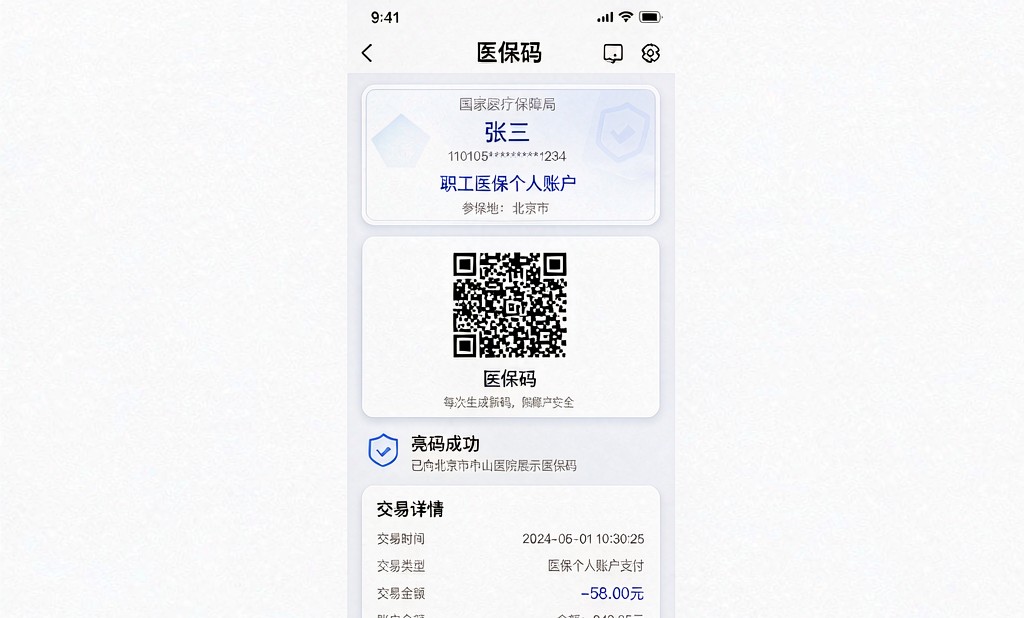 医保卡忘带别慌:福州医保电子凭证这样用(图1) 医保卡忘带别慌:福州医保电子凭证这样用(图1)