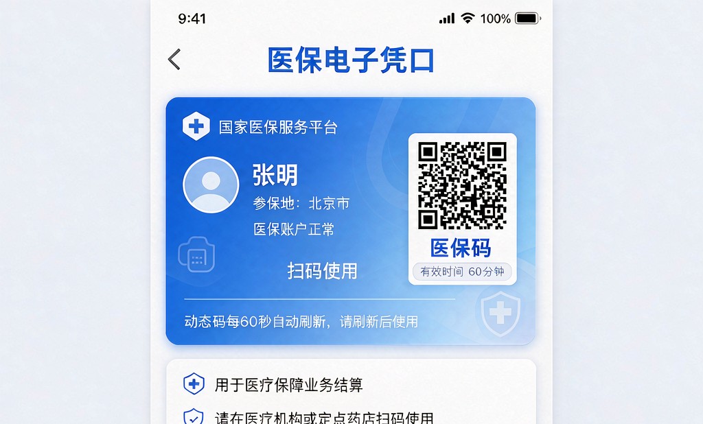 医保卡忘带别慌:福州医保电子凭证这样用(图2) 医保卡忘带别慌:福州医保电子凭证这样用(图2)