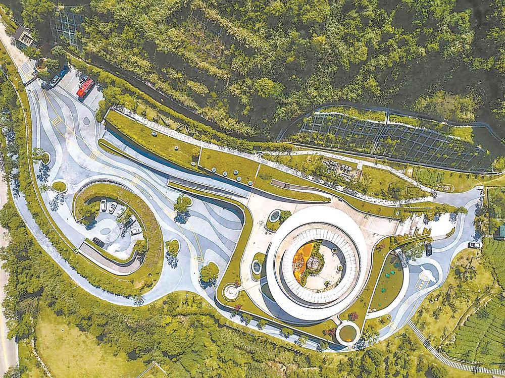 垃圾场变花园?福州红庙岭循环经济园,看变废为宝新故事(图1) 垃圾场变花园?福州红庙岭循环经济园,看变废为宝新故事(图1)