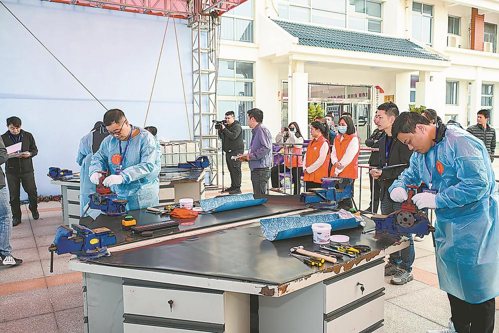 福建职工技能大赛决赛时间表，数控电子汽车赛期(图4)