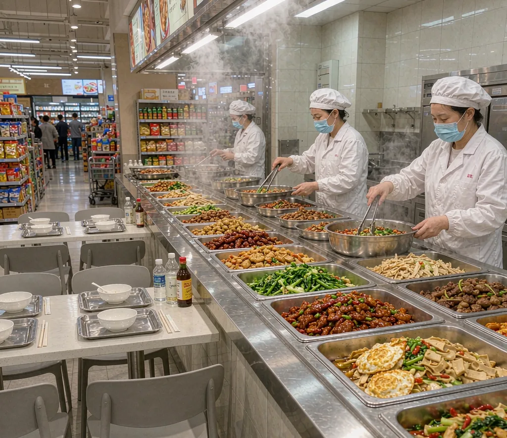 永辉超市开食堂 人均15元管饱(图1) 永辉超市开食堂 人均15元管饱(图1)