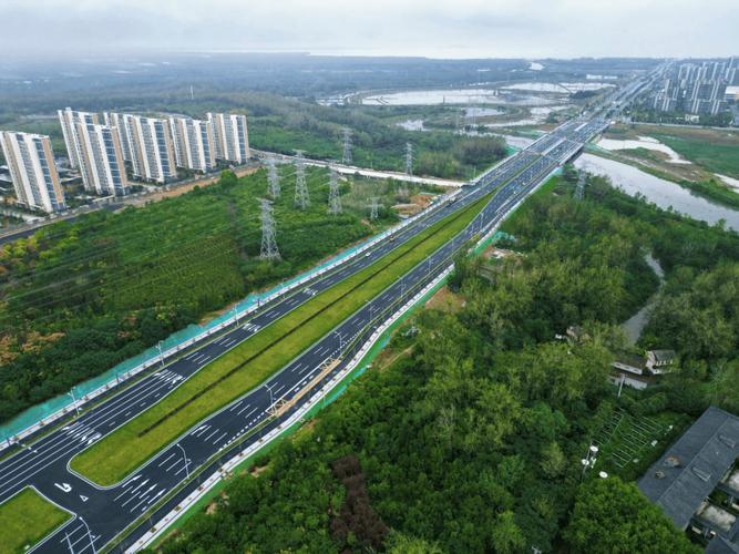 福州滨海新城金江路通车 | 新增一条城市主干路网完善(图1) 福州滨海新城金江路通车 | 新增一条城市主干路网完善(图1)