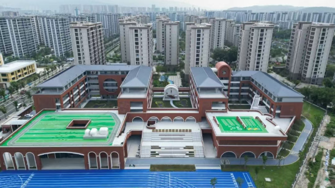 福州仓山麦顶分校竣工验收!42个班优质小学,看实景(图2) 福州仓山麦顶分校竣工验收!42个班优质小学,看实景(图2)