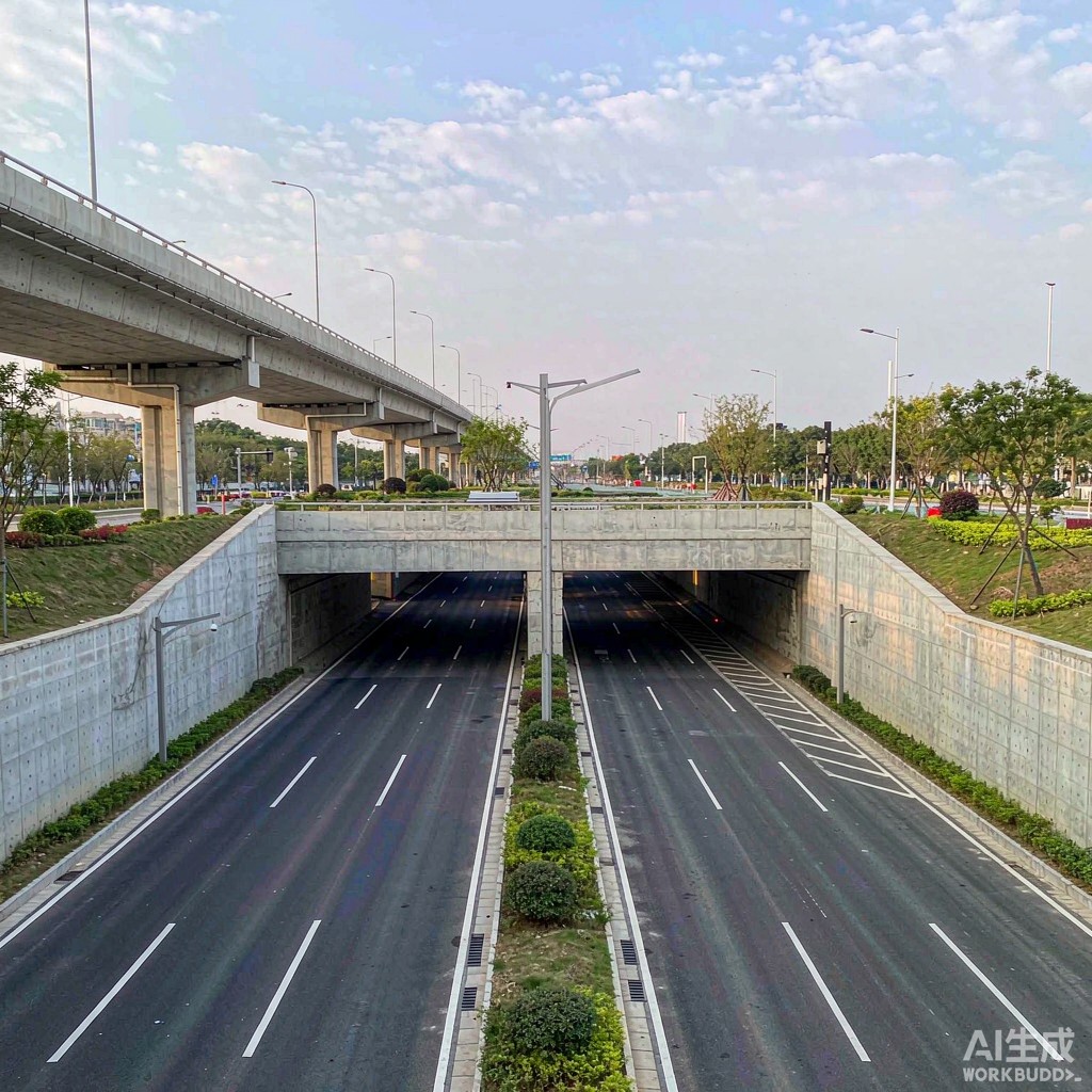 明天起!闽江大道凤冈路下穿开放通车(图1) 明天起!闽江大道凤冈路下穿开放通车(图1)