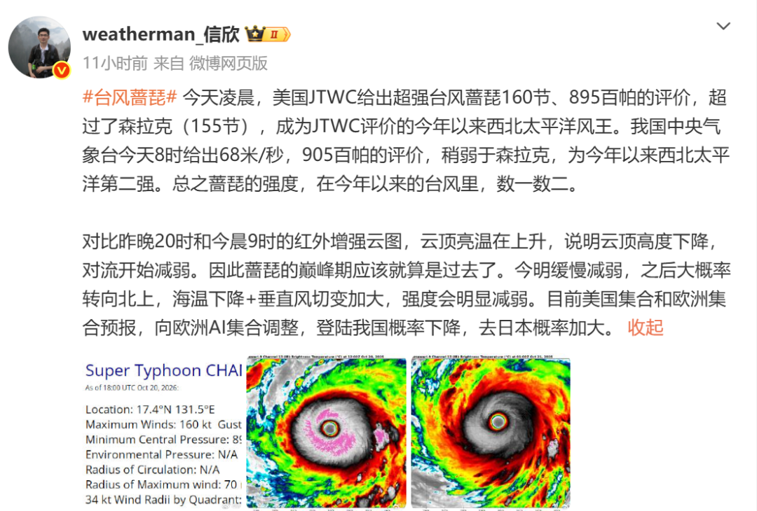 台风蔷琵最新消息：超强风王逼近，福建22日进入警戒区(图2)