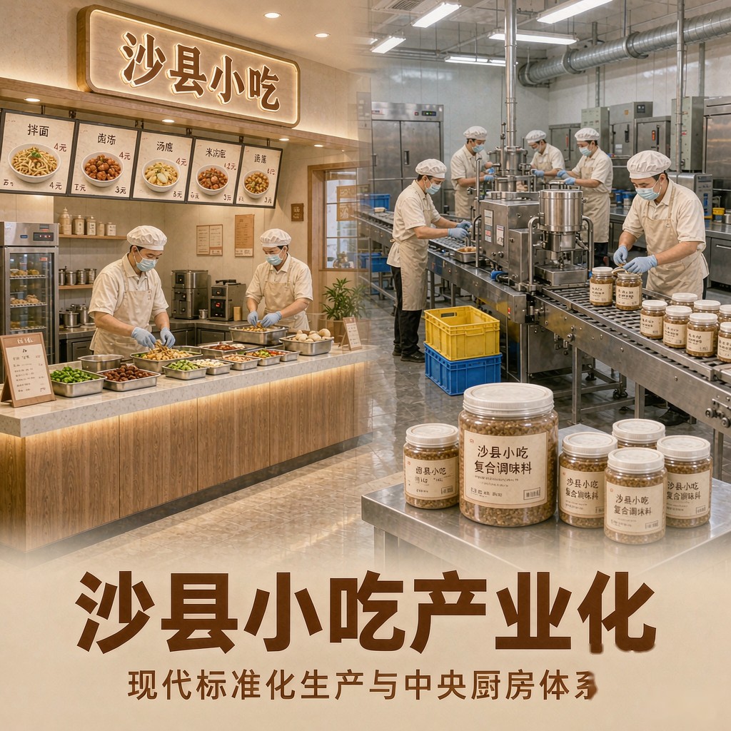 沙县小吃产业化:一碗拌面怎么在闽中山区做成百亿集群(图1) 沙县小吃产业化:一碗拌面怎么在闽中山区做成百亿集群(图1)
