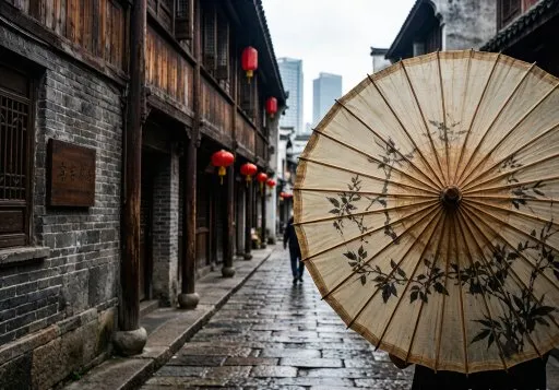 一伞撑开百年雨： 福州油纸伞的守艺人与新观众
