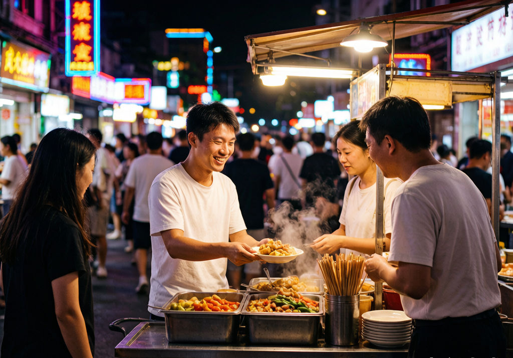 福州夏夜消费地图: 三个夜市圈谁在买单、买什么?(图1) 福州夏夜消费地图: 三个夜市圈谁在买单、买什么?(图1)