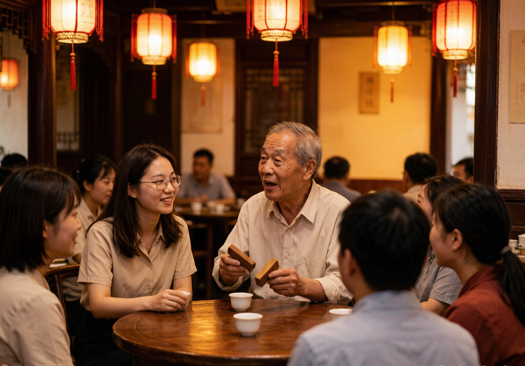 福州评话： 一张木桌两块响板的老茶馆还能听到几声？