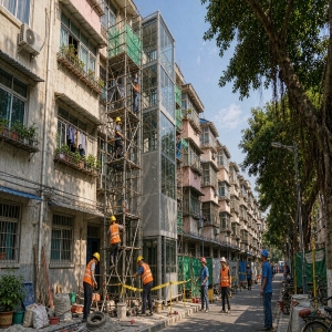 福州老旧小区改造难在哪：钱、人、管三本账