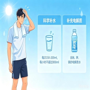 夏天出汗多，别只喝白开水！科学补水要补矿物质