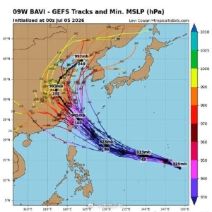 台风巴威逼近，10-12日暴雨大风，沿海居民请提前防