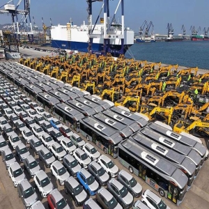 上半年中国汽车出口509万辆，6月单月首破百万辆