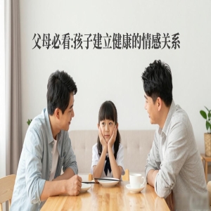 父母必看：如何帮孩子建立健康的情感关系