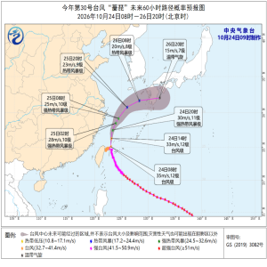 台风蔷琵烟花最新消息，浙江福建风雨预警