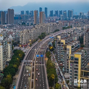 福州缓堵：金山大道全线通车，路网密度全国前列