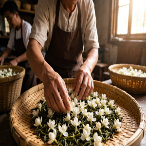茉莉花茶非遗 福州 128道工序：城市味觉还能留住多