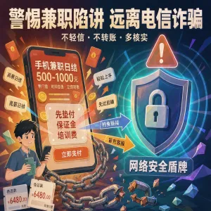 福州警惕“日结200元”兼职陷阱！软件充场背后牵出1400万元电信诈骗黑产链