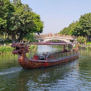 福州晋安河—凤坂河—晋安湖游线试运营，“