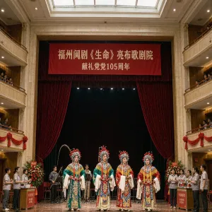 福州闽剧《生命》亮相北京中央歌剧院，献礼