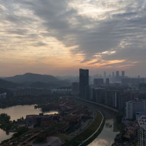 福州春分前夕晚霞惊艳刷屏｜福建多地共赏“落日熔金”盛景
